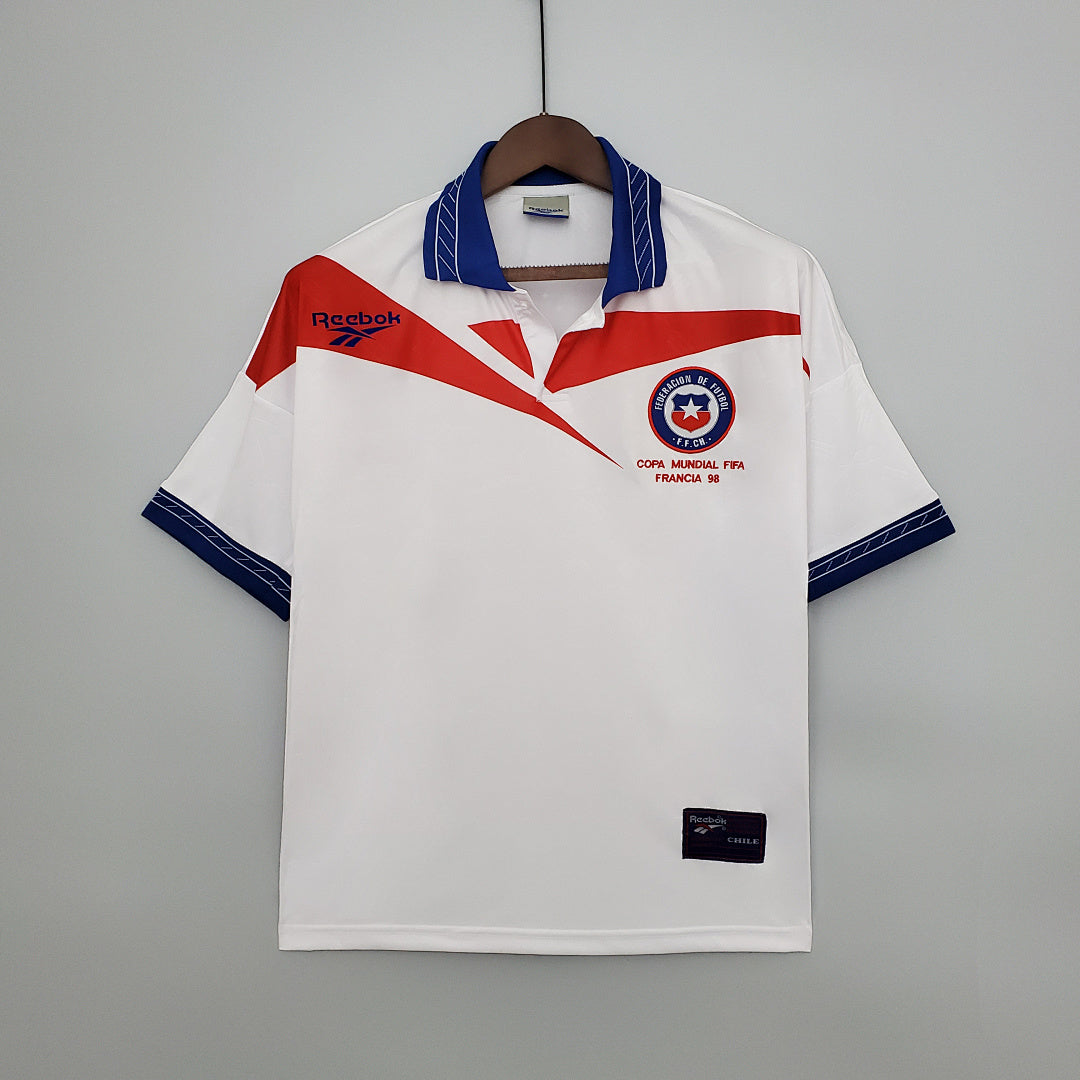 Camiseta Retro Chile Visita 1998 - frente