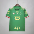 Camiseta Retro Cruzeiro Tercera Con Sponsors 21/22 - frente