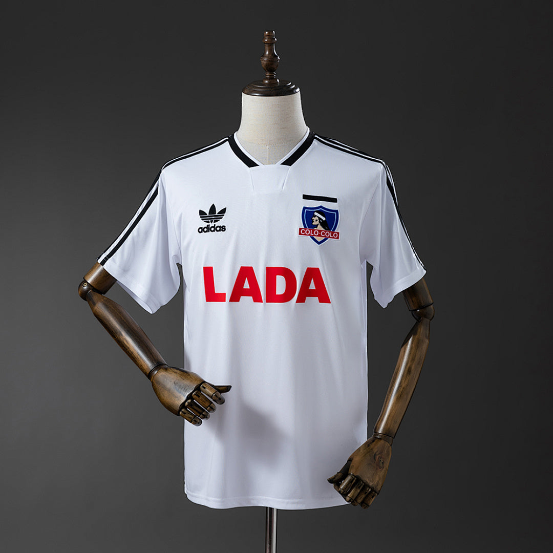 Camiseta Retro Colo Colo Local 1991 - frente