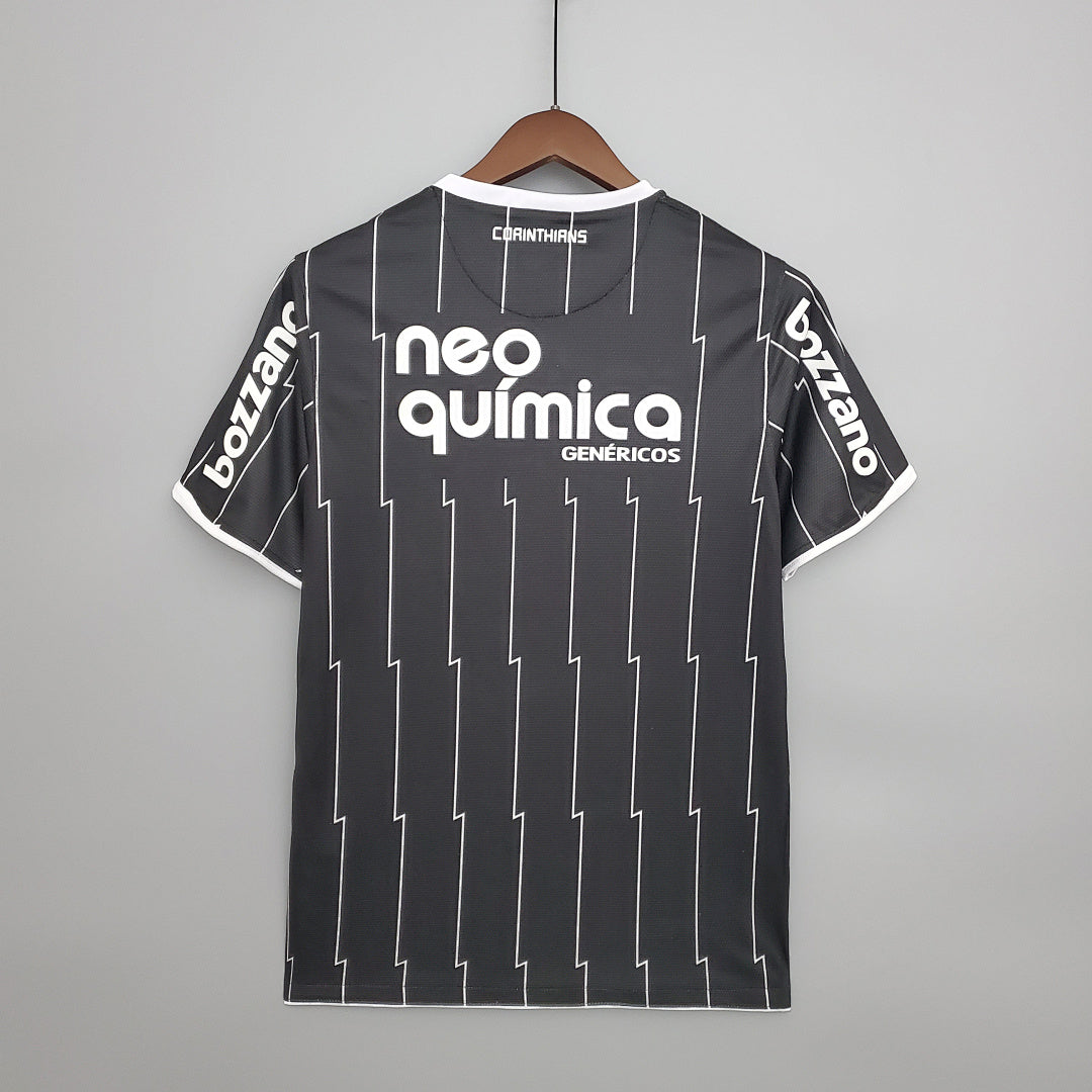 Camiseta Retro Corinthians Visita 11/12 - espalda