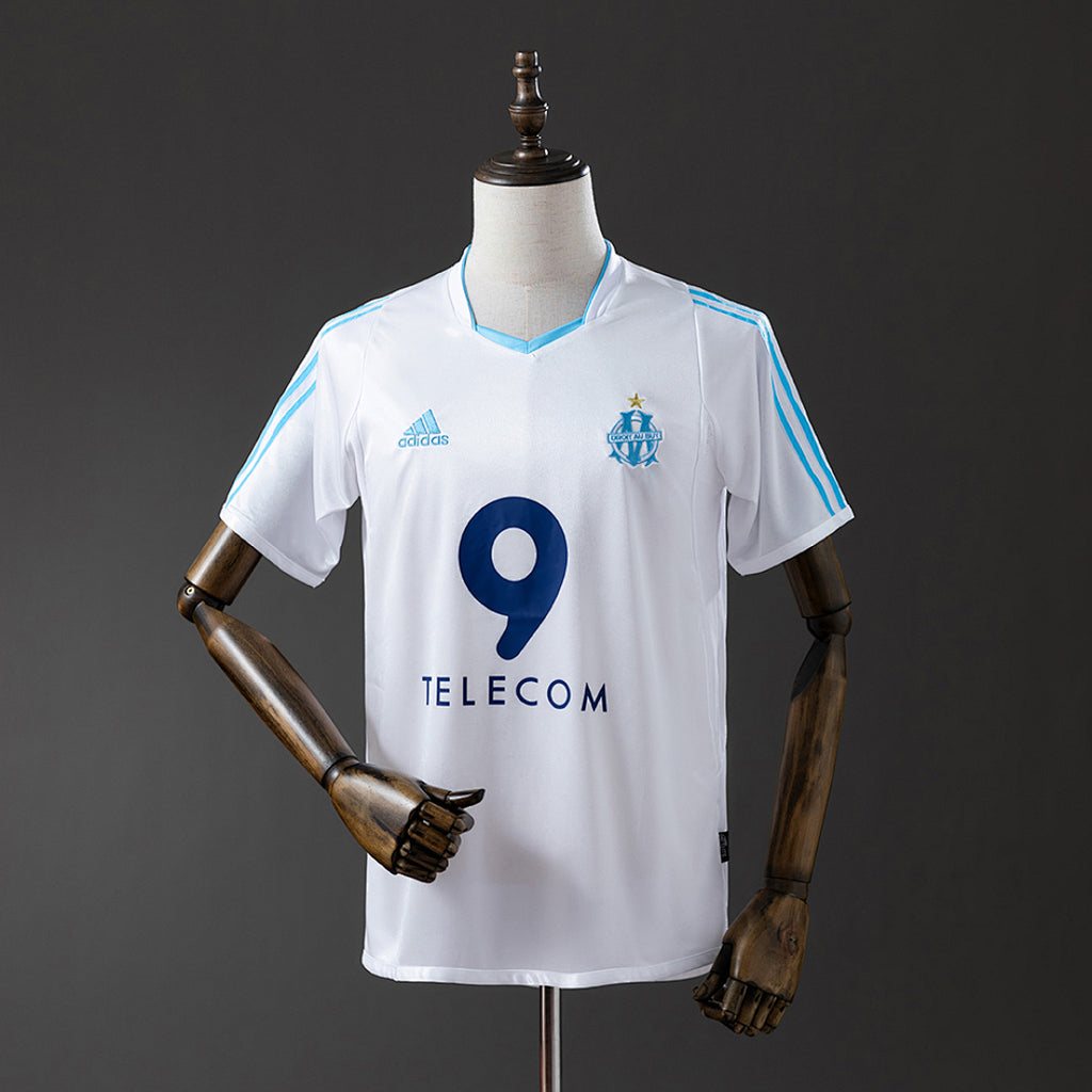 Camiseta Retro Olympique de Marsella Local 02/03 - frente