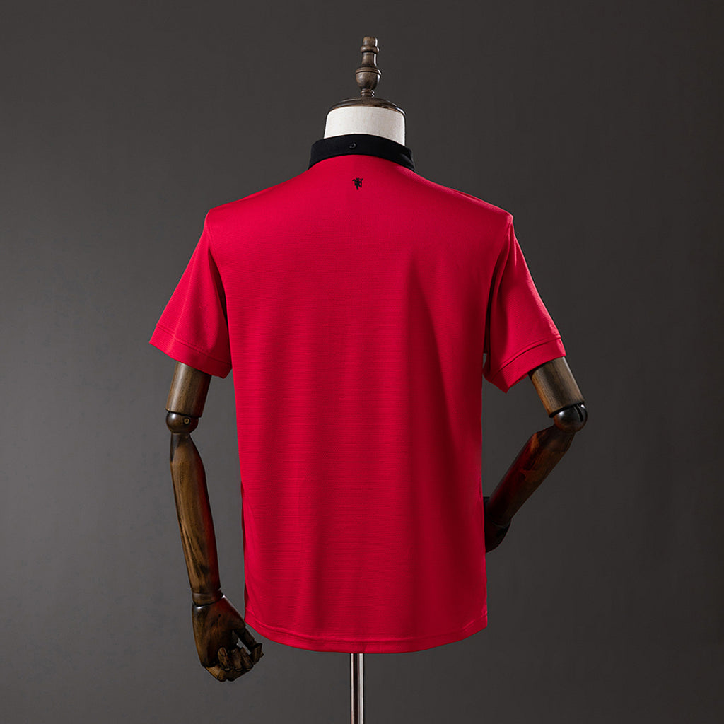 Camiseta Retro Manchester United Local 13/14 - espalda