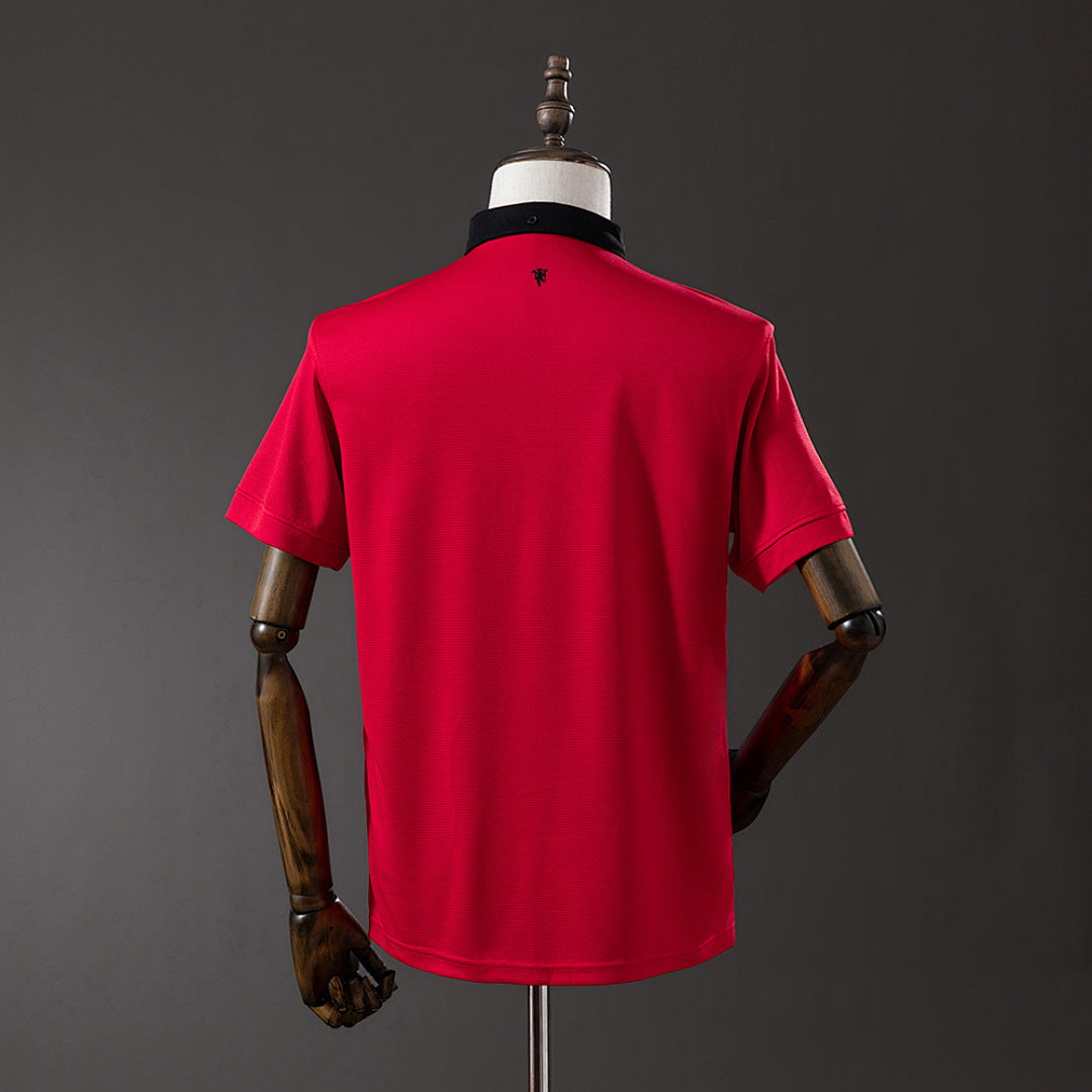 Camiseta Retro Manchester United Local 13/14 - espalda