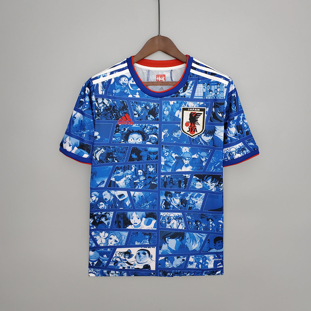 Camiseta Retro Japón Azul Edición Especial 2021 - frente
