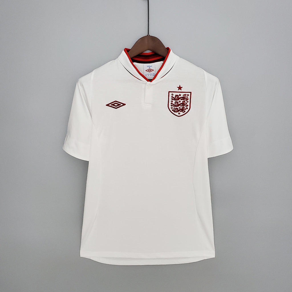 Camiseta Retro Inglaterra Local 2012 - frente