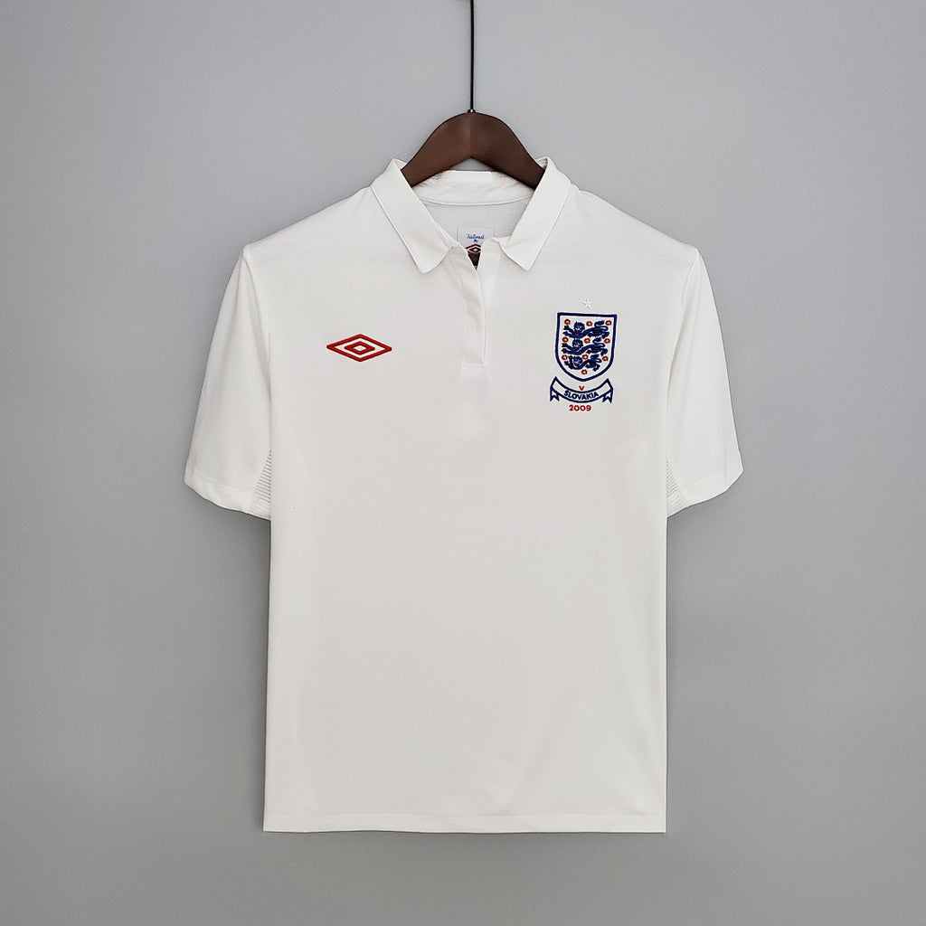 Camiseta Retro Inglaterra Local 2010 - frente