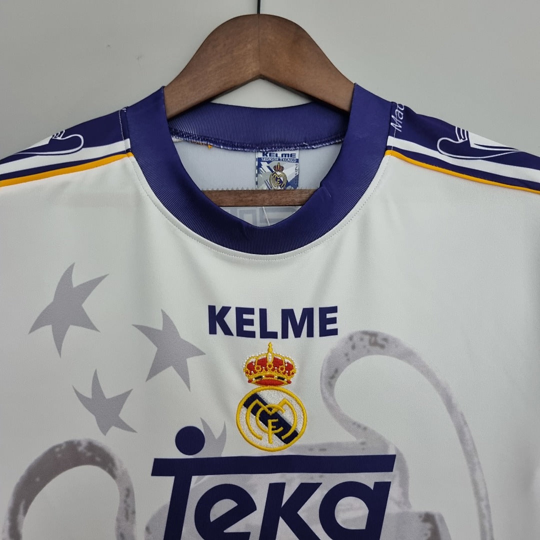 Camiseta Retro Real Madrid Champions League Edición Especial 97/98 - espalda