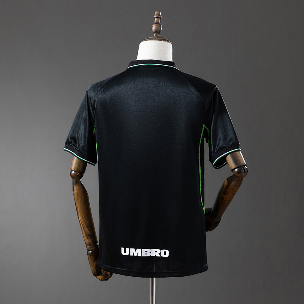 Camiseta Retro Manchester United Visita 1988 - espalda