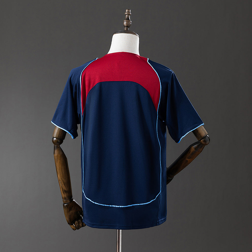 Camiseta Retro Atlético de Madrid Visita 04/05 - espalda