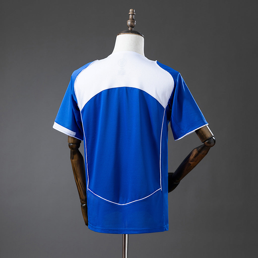 Camiseta Retro Brasil Visita 04/06 - espalda
