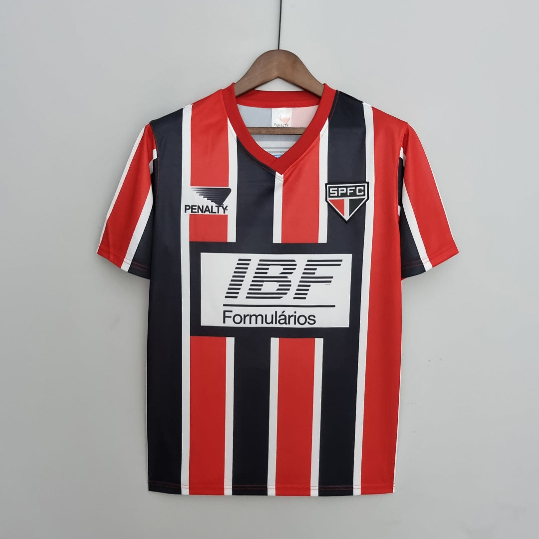 Camiseta Retro São Paulo Visita 1991 - frente