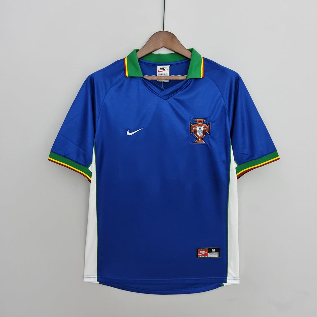 Camiseta Retro Portugal Visita 1998 - frente