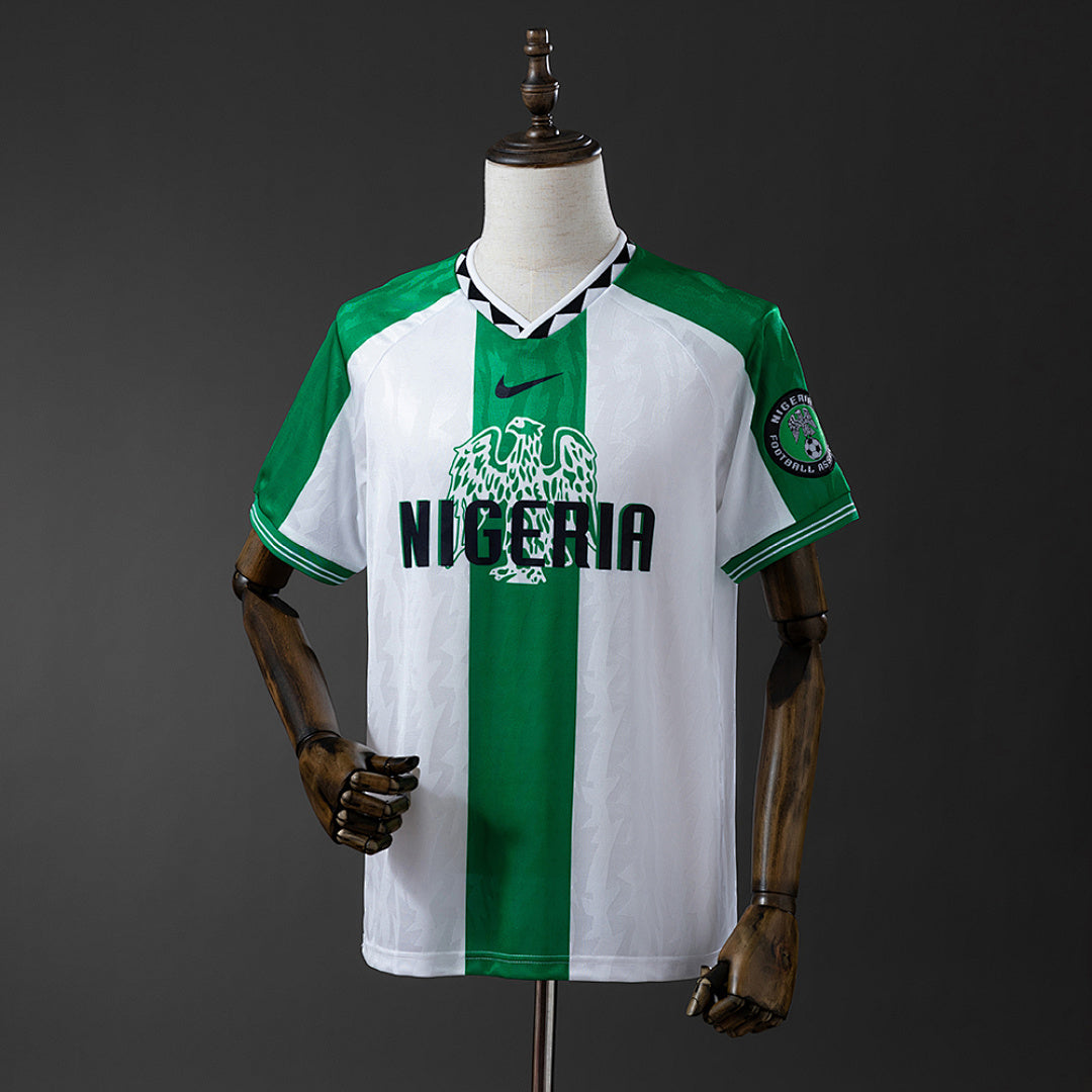 Camiseta Retro Nigeria Visita 96/98 - frente