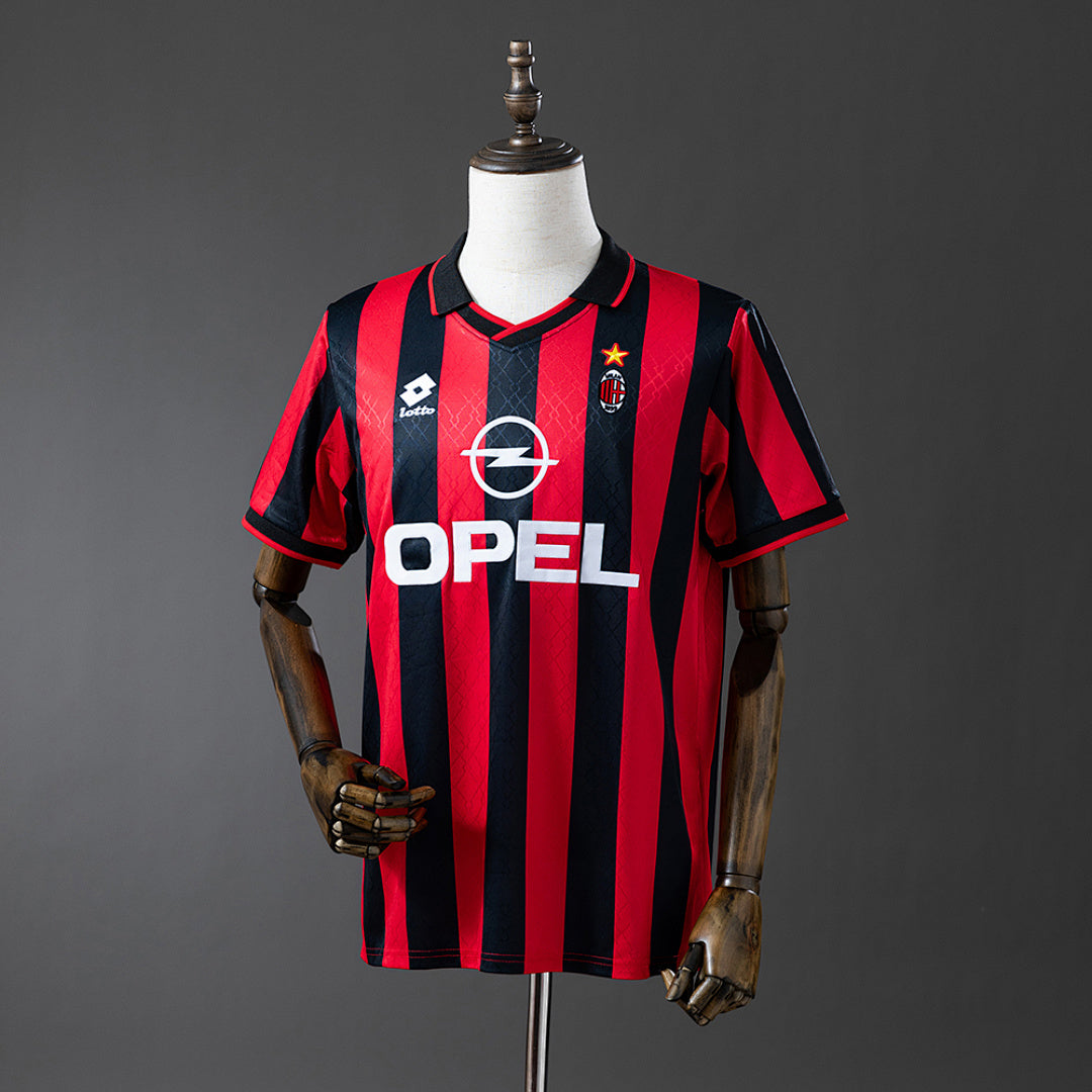 Camiseta Retro AC Milan Local 95/96 - frente