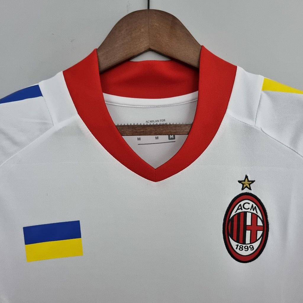 Camiseta Retro AC Milan Visita Champions League 02/03 - espalda