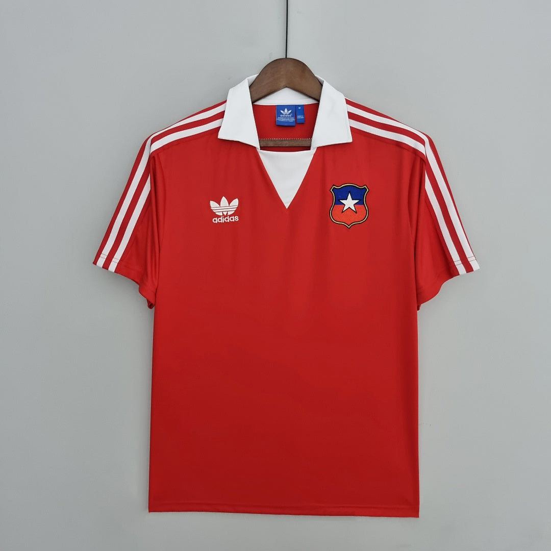 Camiseta Retro Chile Local 1982 - frente