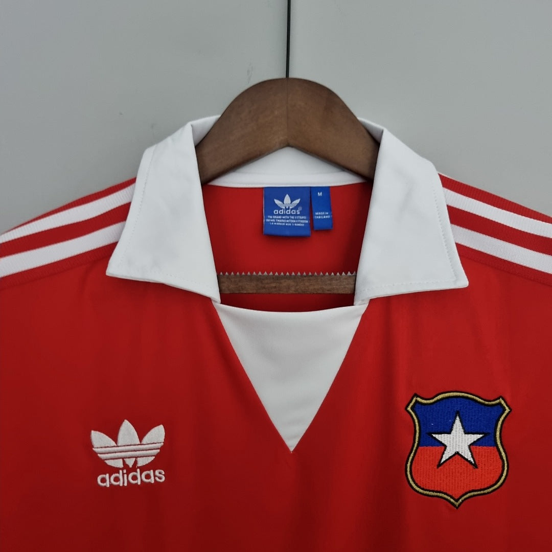 Camiseta Retro Chile Local 1982 - espalda