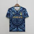 Camiseta Retro Italia Azul 2022 - frente
