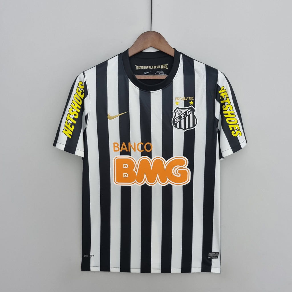 Camiseta Retro Santos Visita 2013 - frente