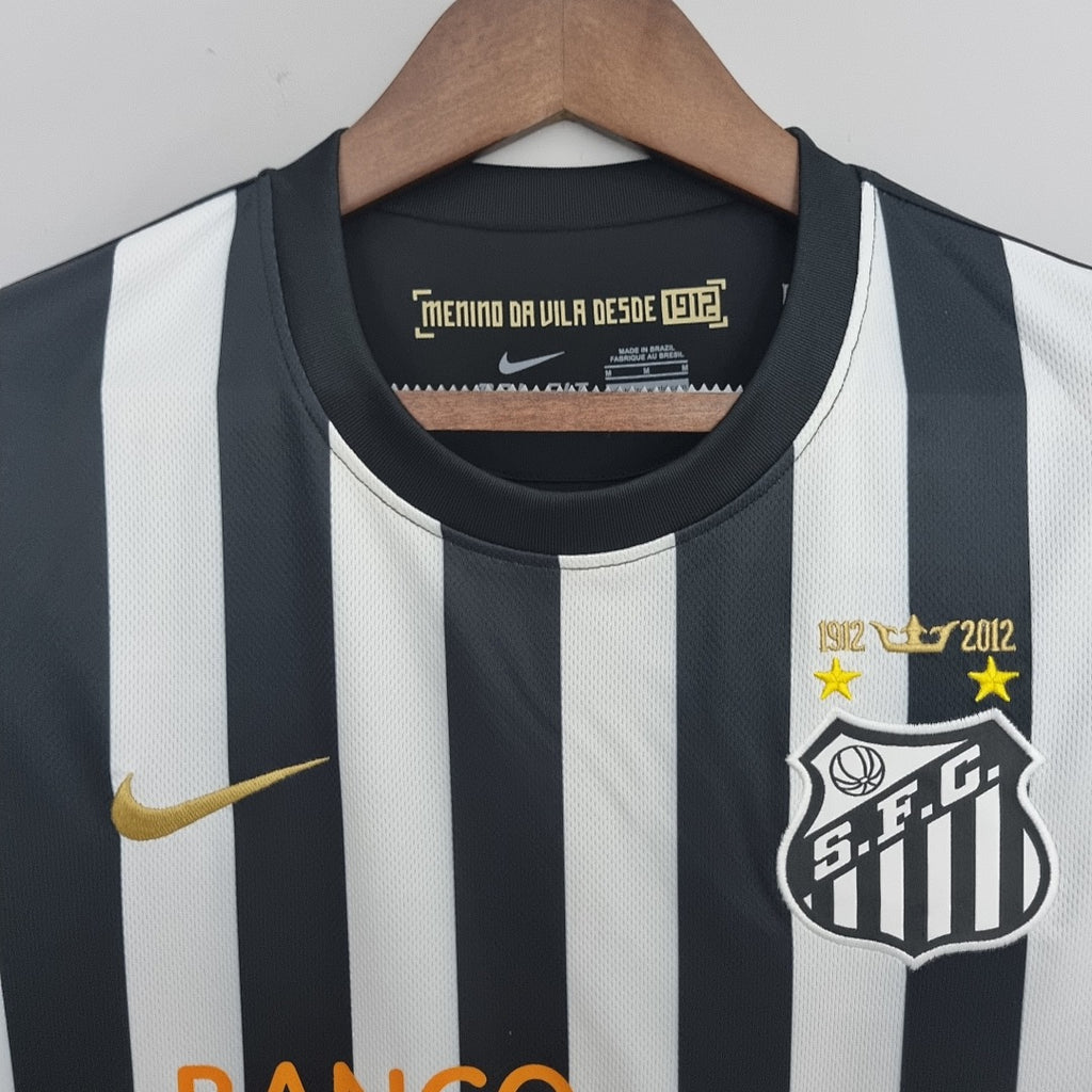 Camiseta Retro Santos Visita 2013 - espalda