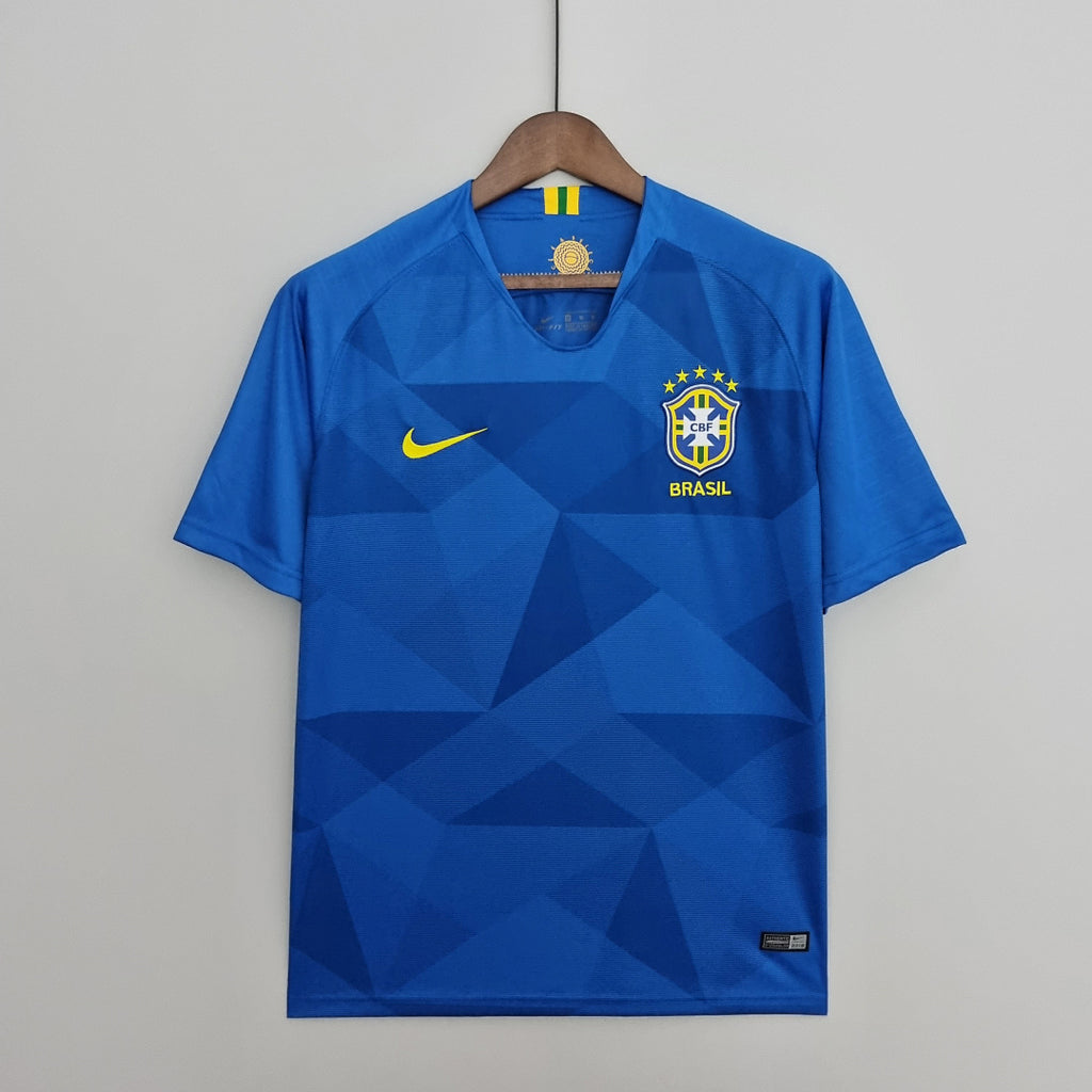 Camiseta Retro Brasil Visita 2018 - frente