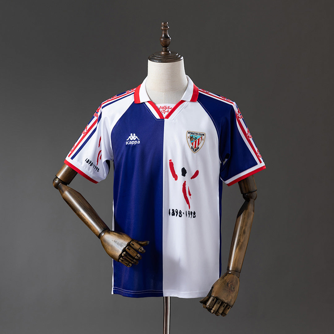 Camiseta Retro Athletic Bilbao Visita 97/98 - frente
