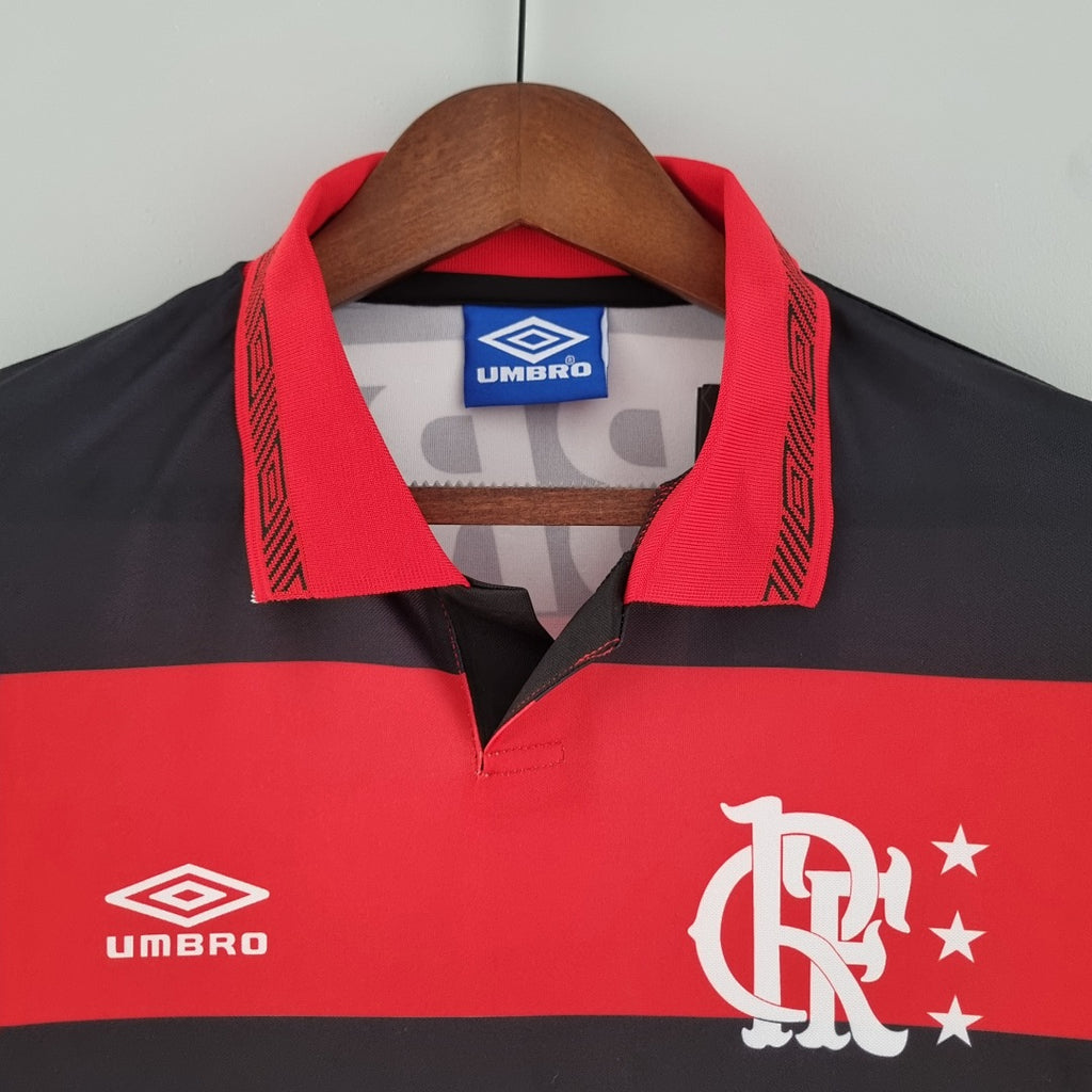 Camiseta Retro Flamengo Local 92/93 - espalda