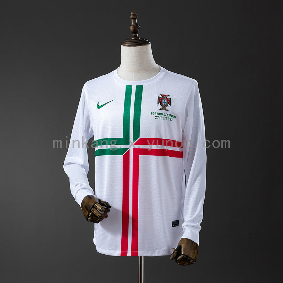 Camiseta Retro Portugal Visita Manga Larga 2012 - frente