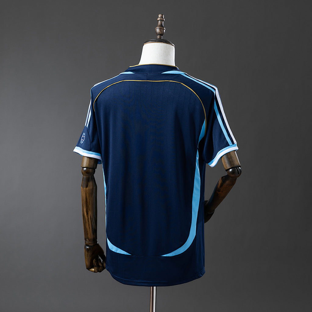 Camiseta Retro Argentina Visita 2006 - espalda