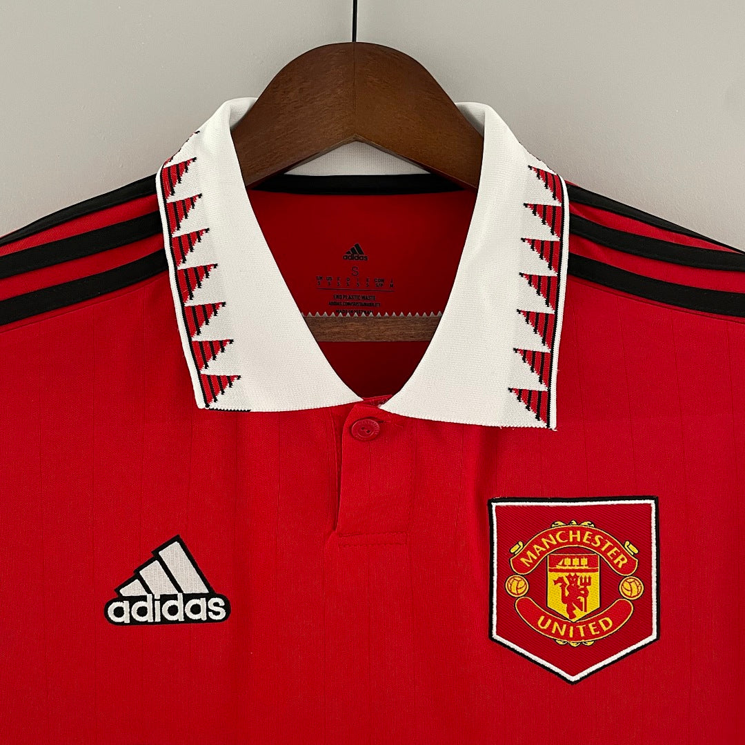 Camiseta Retro Manchester United Local 22/23 - espalda