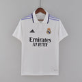 Camiseta Retro Real Madrid Local Gris Claro y Gris 22/23 - frente