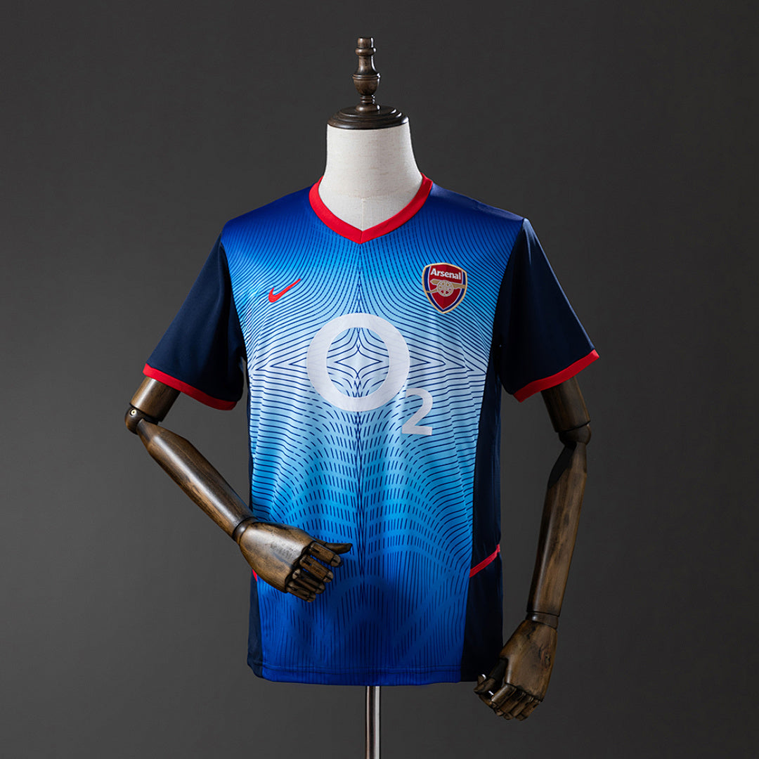 Camiseta Retro Arsenal Visita 02/04 - frente