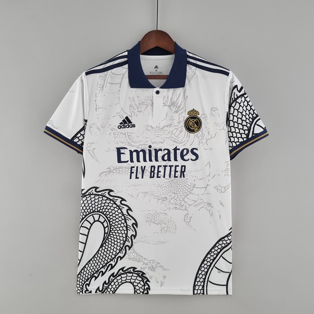 Camiseta Retro Real Madrid Blanca 22/23 - frente