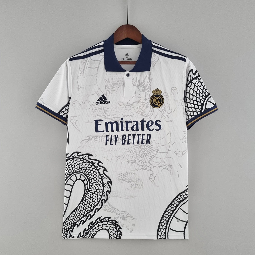 Camiseta Retro Real Madrid Blanca 22/23 - frente