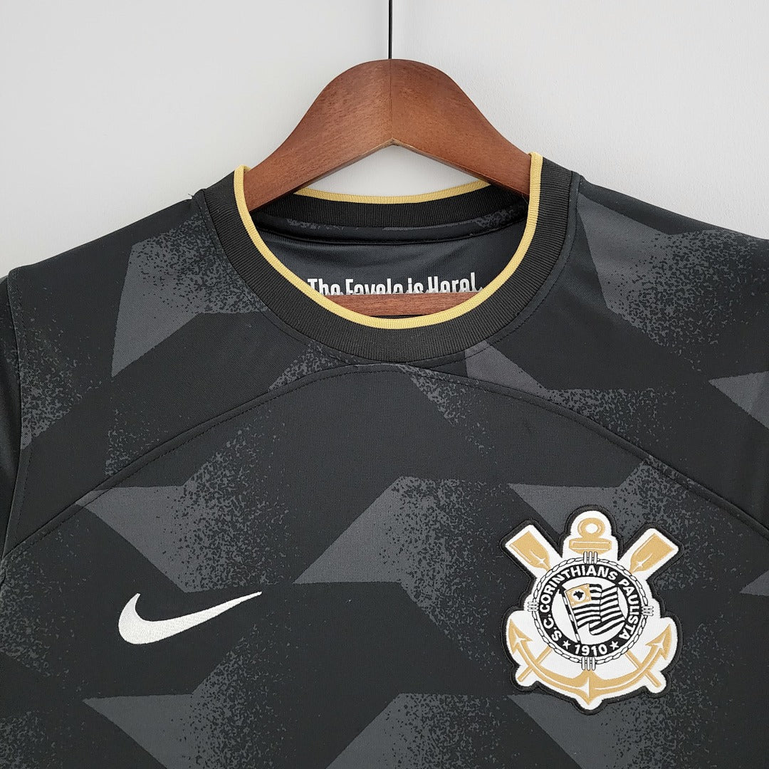 Camiseta Retro Corinthians Visita 22/23 - espalda