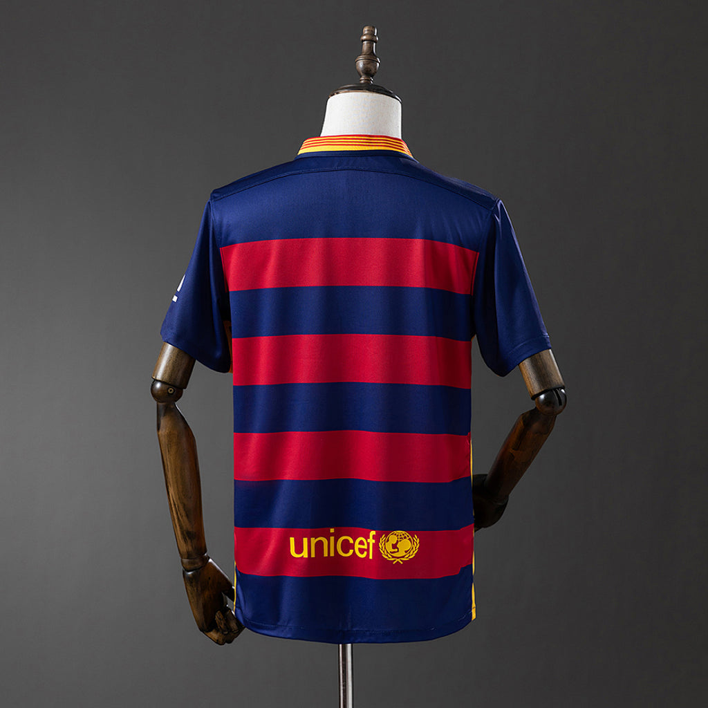 Camiseta Retro FC Barcelona Local 15/16 - espalda