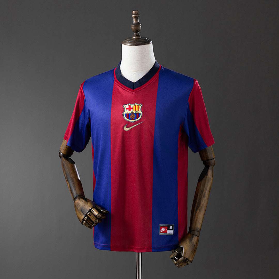 Camiseta Retro FC Barcelona Local 98/99 - frente