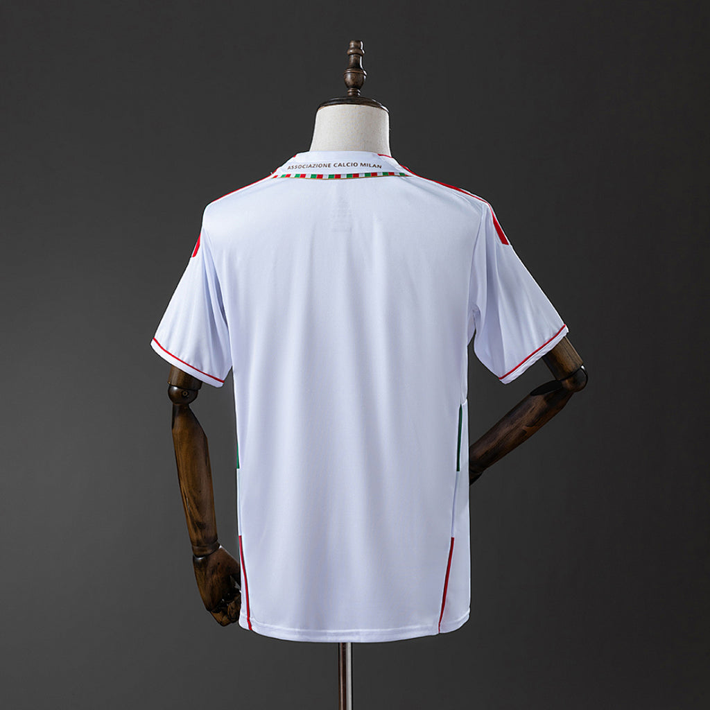 Camiseta Retro AC Milan Visita 11/12 - espalda