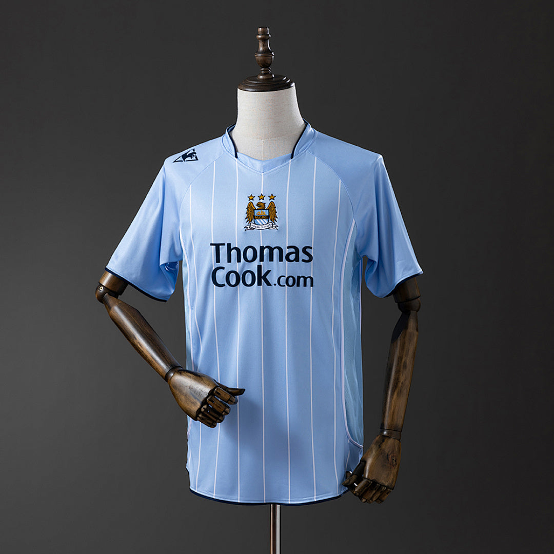 Camiseta Retro Manchester City Local 08/09 - frente