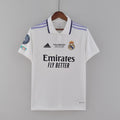 Camiseta Retro Real Madrid Local Gris Claro 22/23 - frente