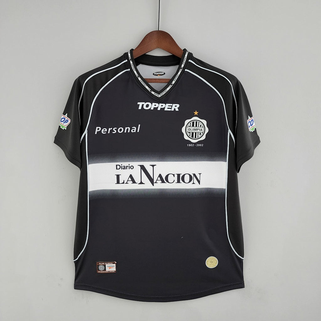 Camiseta Retro Olimpia Visita 2002 - frente