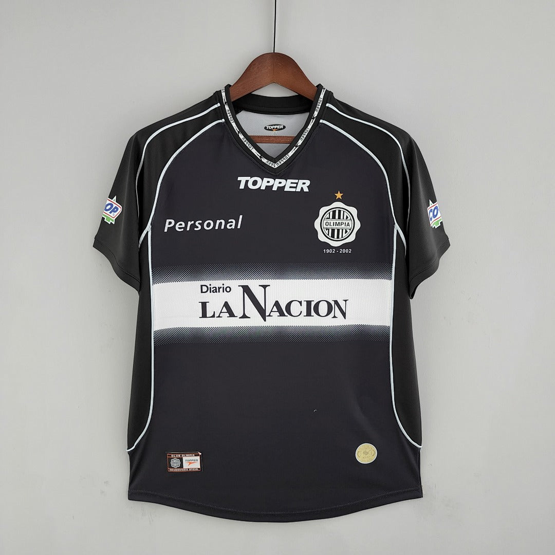 Camiseta Retro Olimpia Visita 2002 - frente