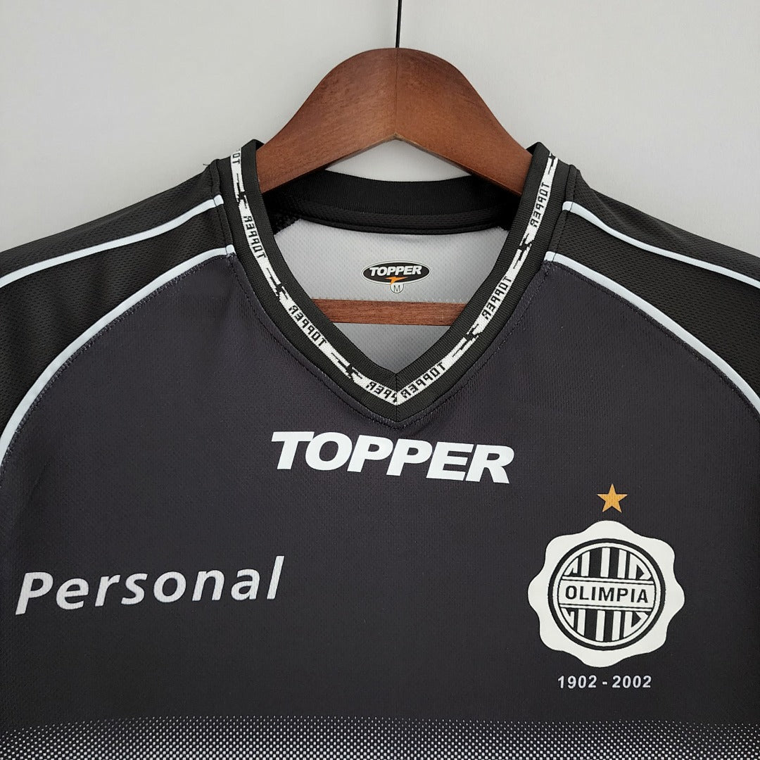 Camiseta Retro Olimpia Visita 2002 - espalda