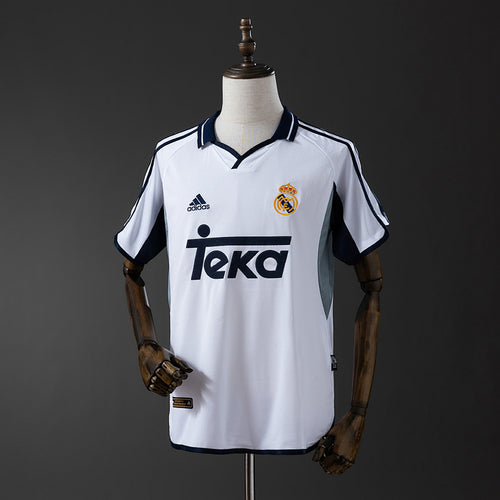Camiseta Retro Real Madrid Local 00/01 - frente