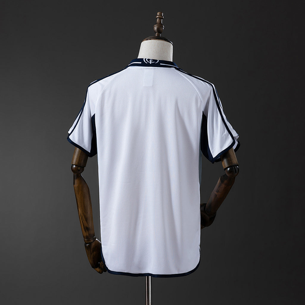Camiseta Retro Real Madrid Local 00/01 - espalda