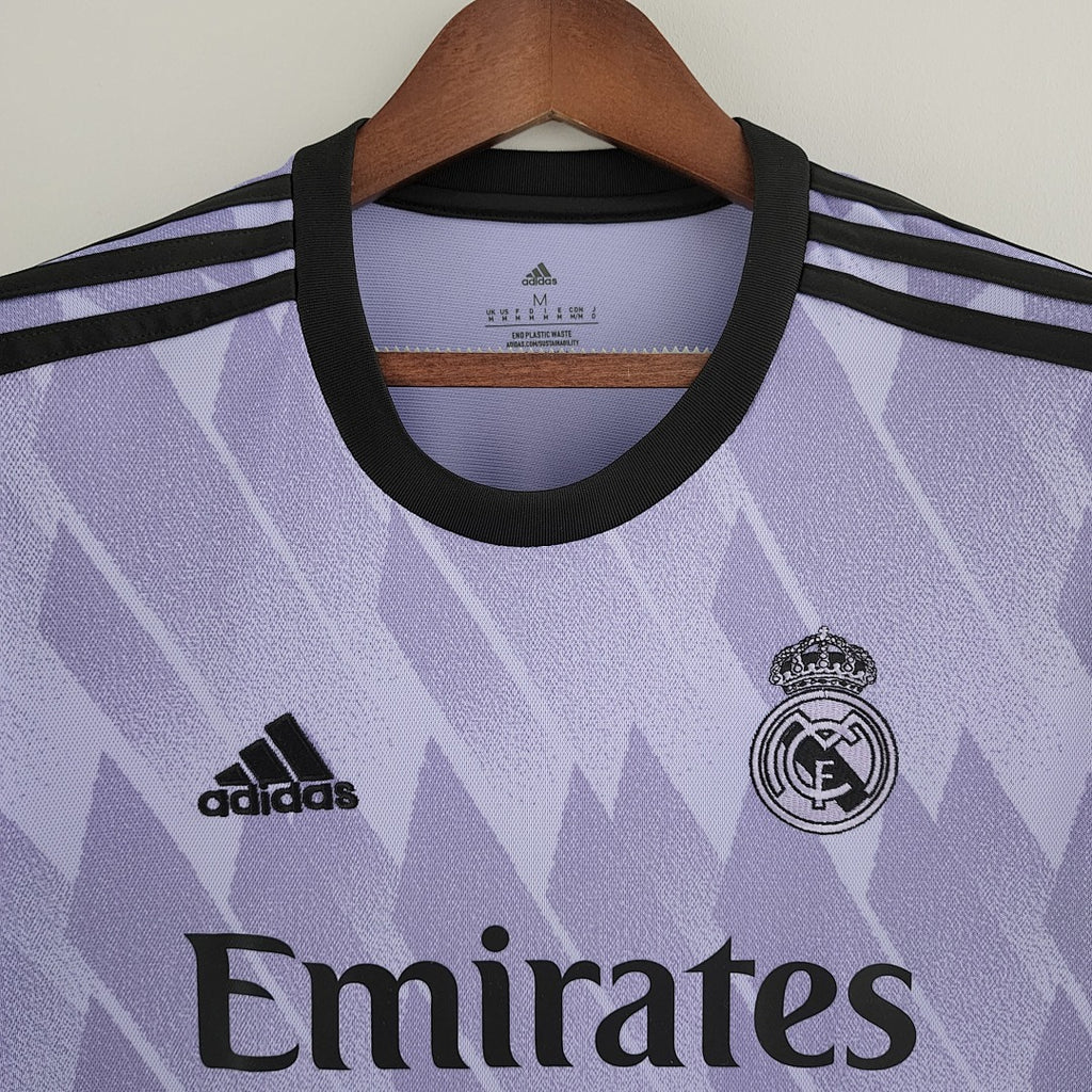 Camiseta Retro Real Madrid Visita 22/23 - espalda