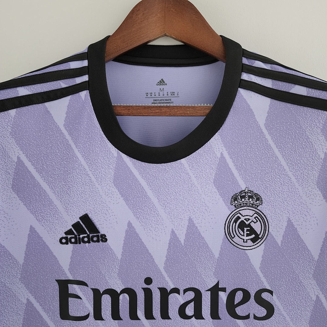 Camiseta Retro Real Madrid Visita 22/23 - espalda