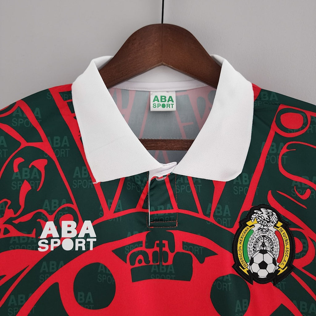 Camiseta Retro México Cuarta 1997 - espalda