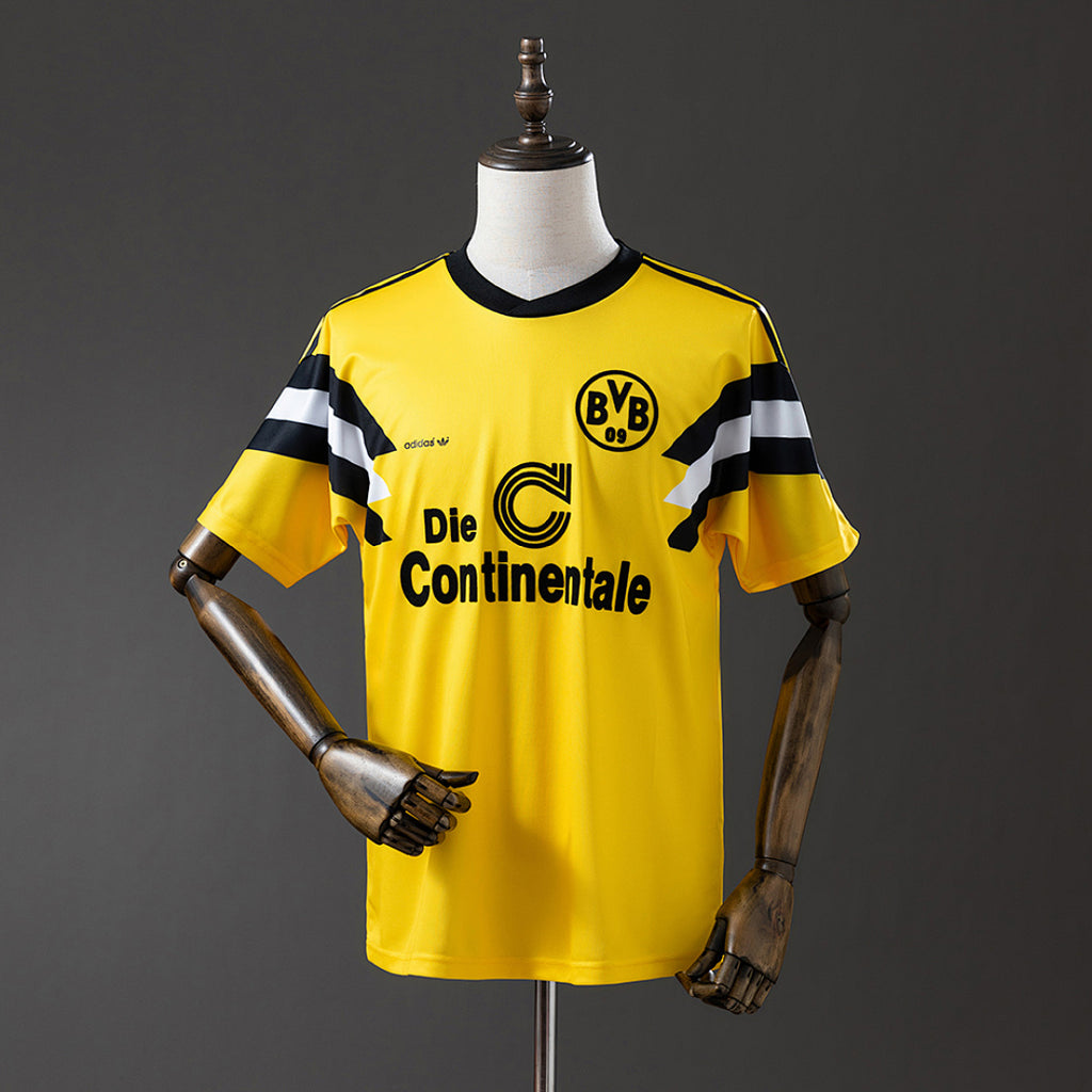 Camiseta Retro Borussia Dortmund Local 1989 - frente