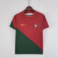 Camiseta Retro Portugal Local Mundial 2022 - frente
